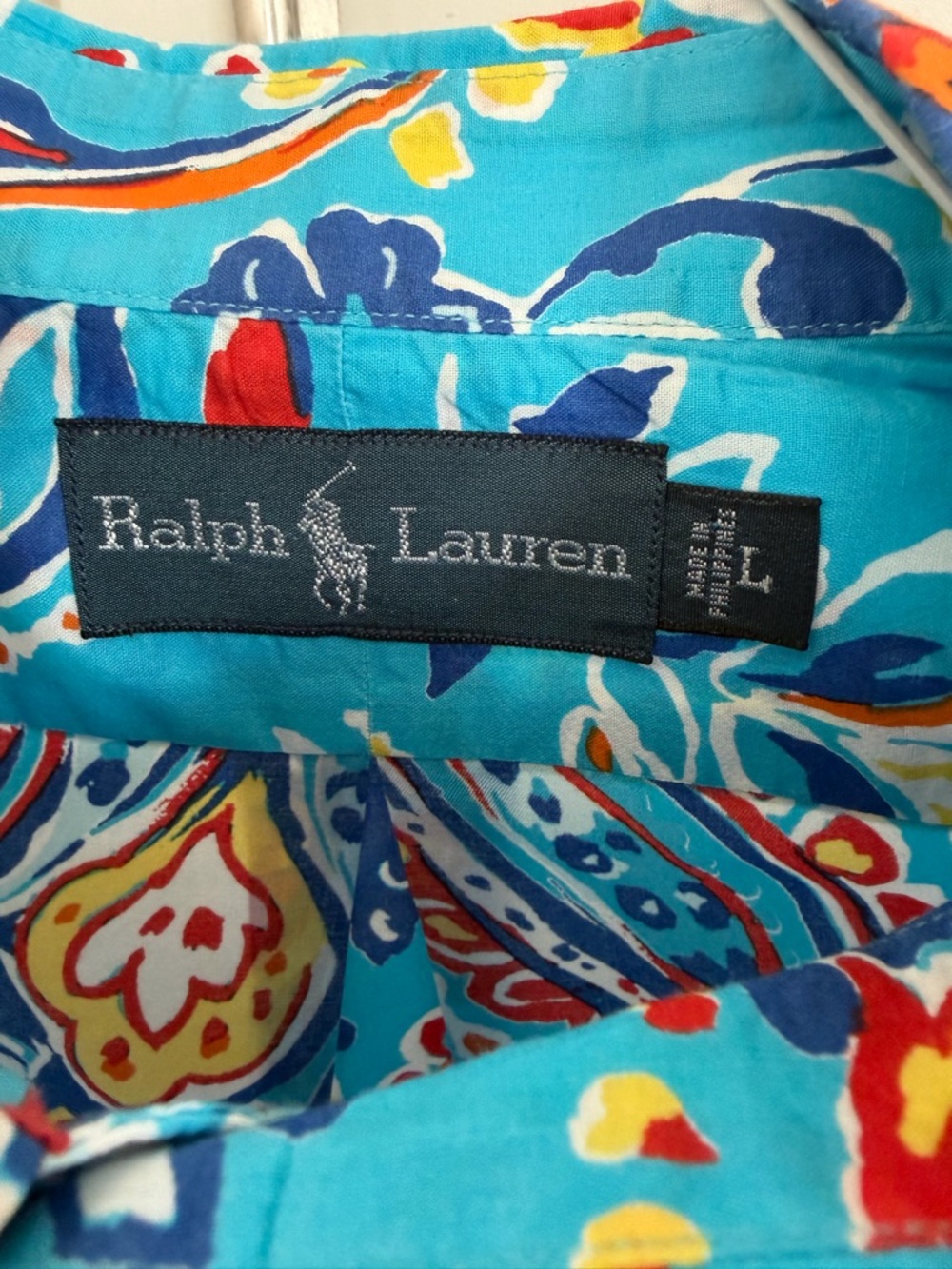 Men’s Ralph Lauren button down Large - Picture 2 of 5